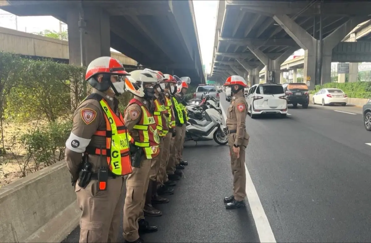 เริ่มแล้ววันนี้! "ห้ามมอเตอร์ไซค์ใช้ช่องทางหลัก" วิภาวดีรังสิต