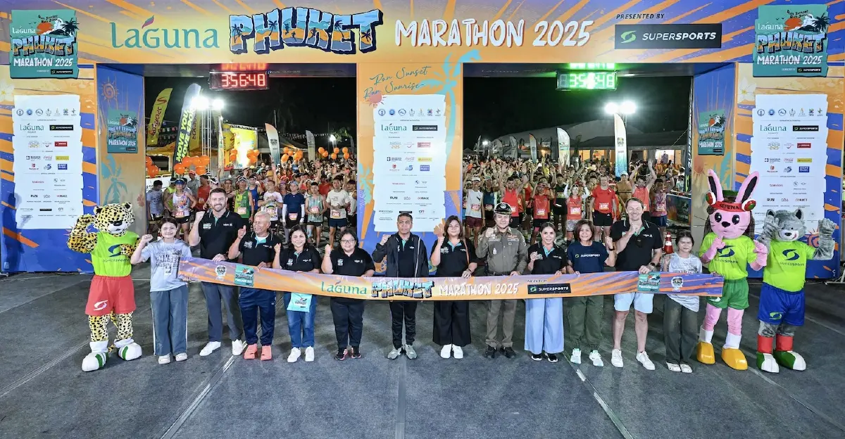อภิชัยแชมป์ลากูน่าภูเก็ตมาราธอน นักวิ่งกว่า 7,000 คนจาก 71 ชาติ