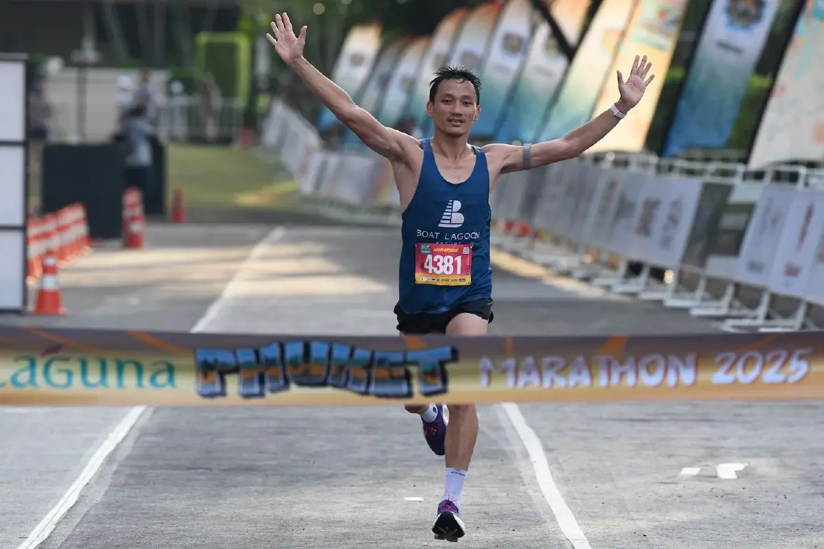อภิชัยแชมป์ลากูน่าภูเก็ตมาราธอน นักวิ่งกว่า 7,000 คนจาก 71 ชาติ