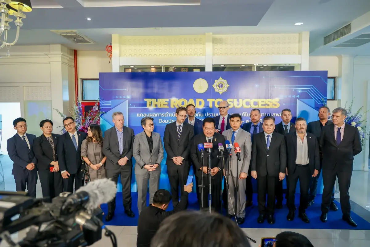 ป.ป.ส. โชว์ผล “The Road to Success” เดินหน้าสู่ไทยปลอดยาเสพติด