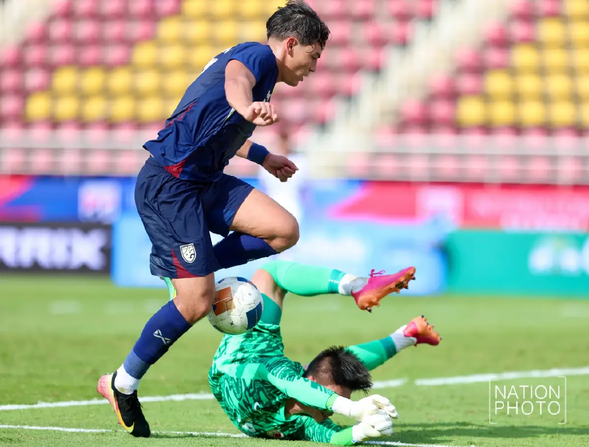 ผลบอล ทีมชาติไทย U23 แพ้ ฮ่องกง 2-3 เกมอุ่นเครื่องทีมชาติ