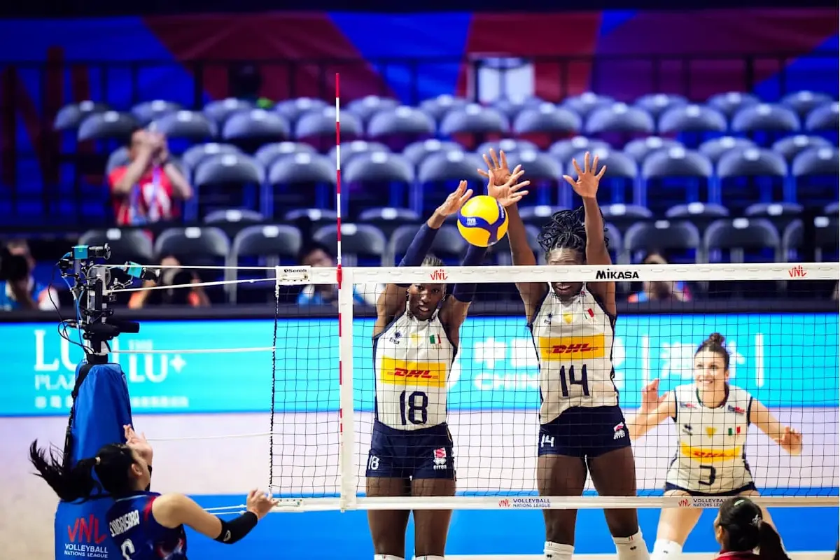 ผลวอลเลย์บอลหญิงทีมชาติไทย แพ้ อิตาลี 0-3 เซต ศึก VNL 2025