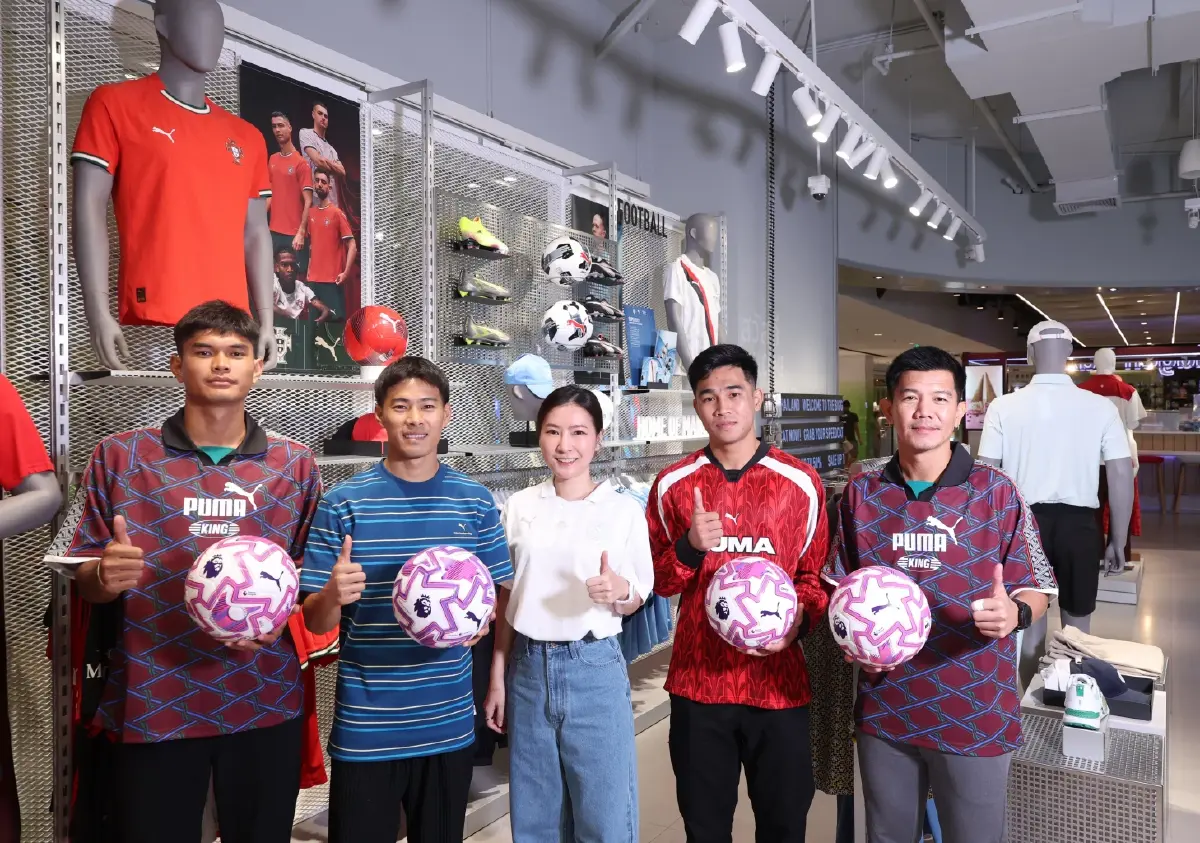 PUMA เปิดตัวลูกบอลพรีเมียร์ลีก 2025/26 ล้ำด้วยเทคโนโลยีสุดล้ำ