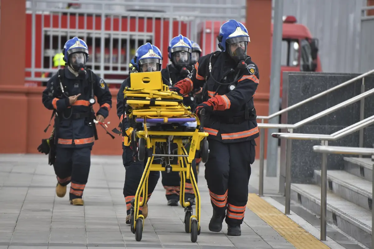 “แพทองธาร” ชมซ้อมเผชิญเหตุในสถานีรถไฟฟ้าใต้ดินเต็มรูปแบบ