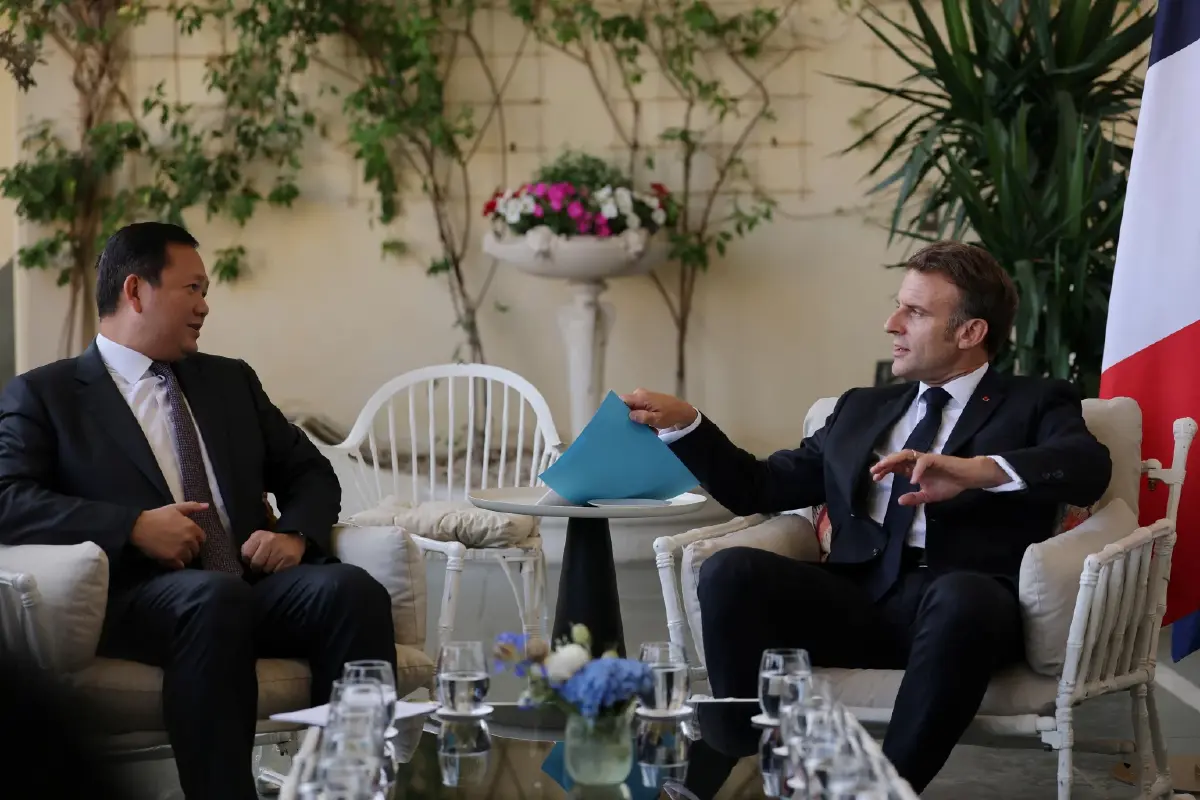 สื่อกัมพูชาเผย มาครงพร้อมจัดหาหลักฐานแก้ไขข้อพิพาทชายแดน