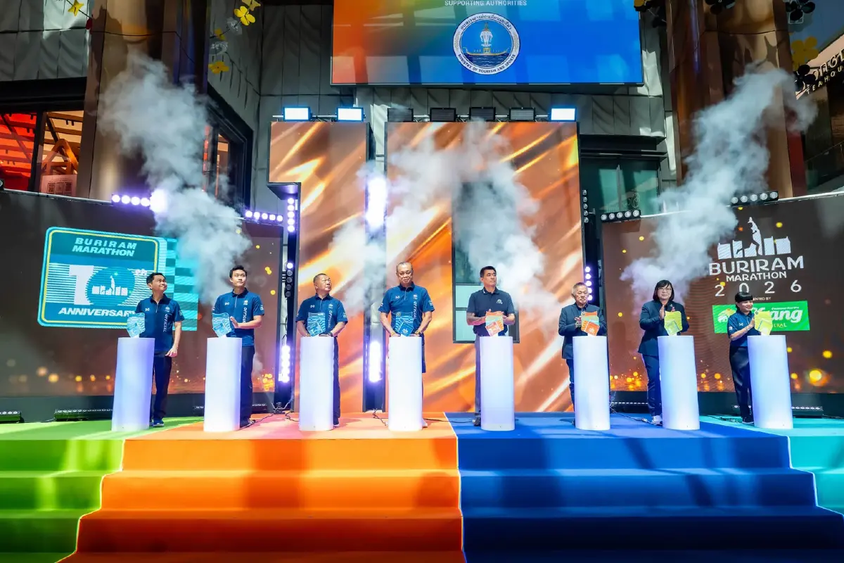 บุรีรัมย์มาราธอน 2026 ฉลอง 10 ปีสวรรค์นักวิ่งคาดเงินสะพัดพันล้าน