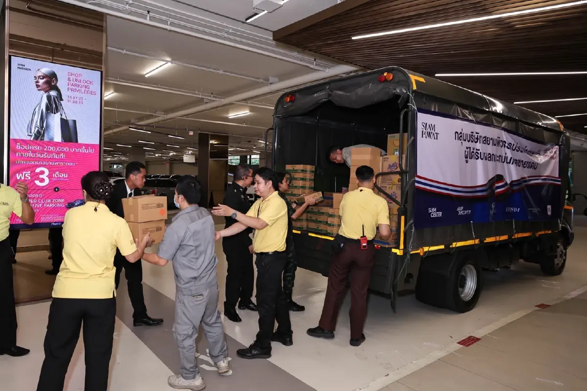 "สยามพิวรรธน์"ส่งแรงใจทหารกล้าและผู้ประสบภัยชายแดน