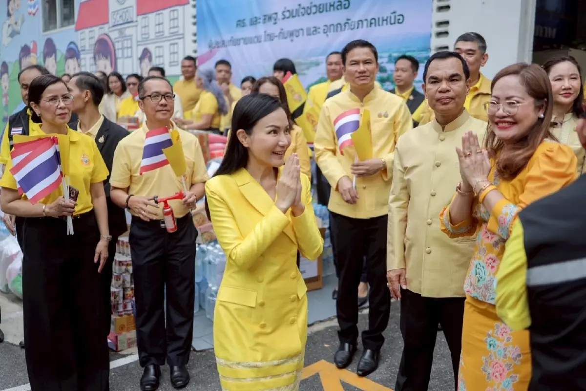 "รมว.นฤมล"ปล่อยคาราวานน้ำใจสพฐ.-ศธ.ช่วยชายแดน-น้ำท่วมเหนือ