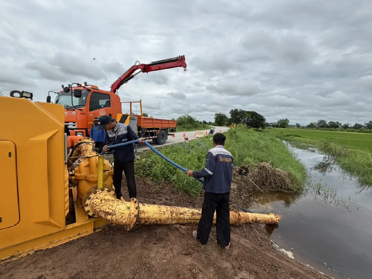 "ชป." จับตาลุ่มน้ำยมเฝ้าระวังใกล้ชิด ป้องเมืองสุโขทัย