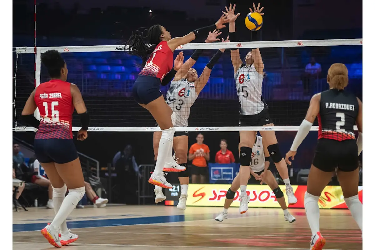 ผลวอลเลย์บอลหญิงไทย แพ้ โดมินิกัน 0-3 เซต VNL 2025 สัปดาห์ 3