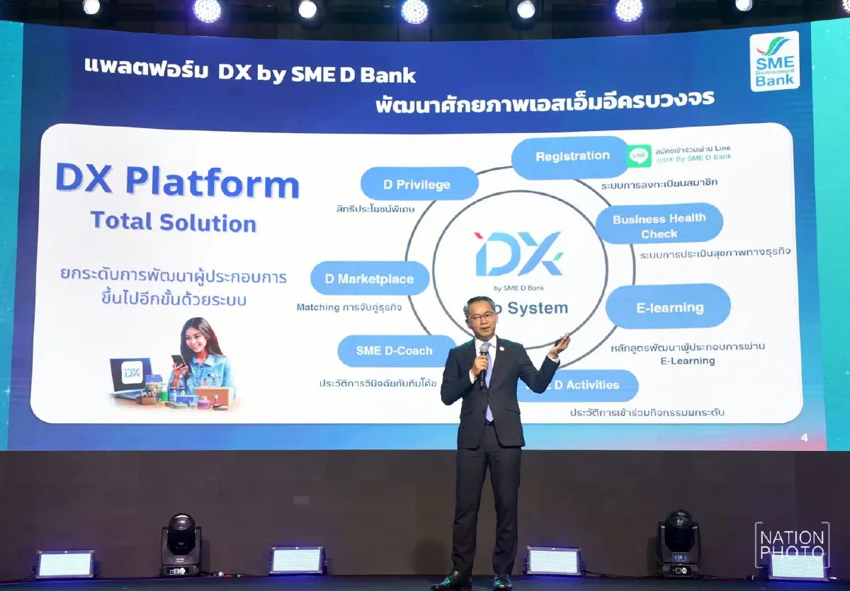 "SME D Bank" ปลุกพลัง SME ไทยสู้ศึกเศรษฐกิจ อัดสินเชื่อดอกเบี้ยต่ำ-อบรมขายออนไลน์ครบวงจร