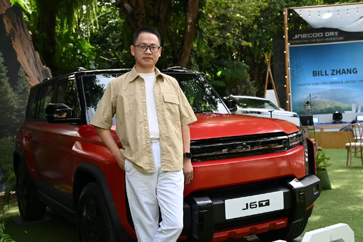 JAECOO 5 EV เคาะราคาท็อป 6.99 แสน เปิดตัว มาริโอ้ พรีเซนเตอร์