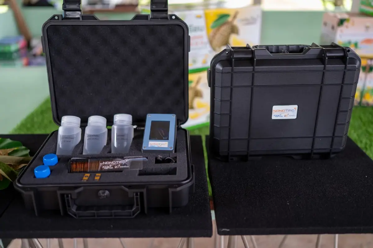 'N-sense' นวัตกรรมไทย ตรวจสาร BY2 ตกค้างในทุเรียน ลดรายจ่าย 10 เท่า