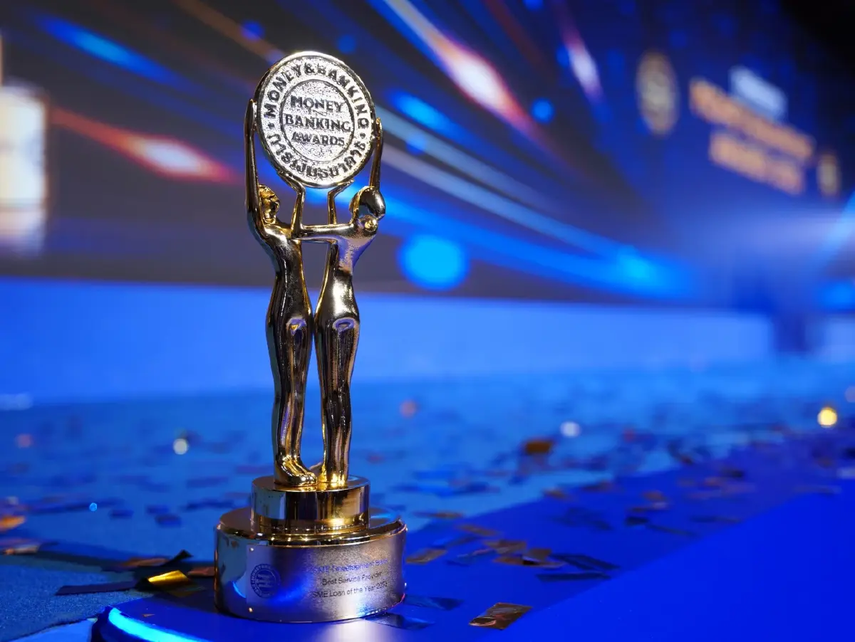 SME D Bank คว้าธนาคารยอดเยี่ยมด้านสินเชื่อเอสเอ็มอี 3 ปีซ้อน