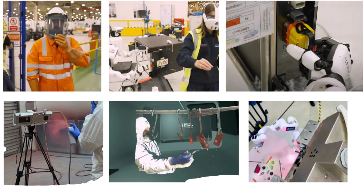 หุ่นยนต์บังคับผ่านแว่น VR เพิ่มความเร็วประกอบรถบรรทุก 50%