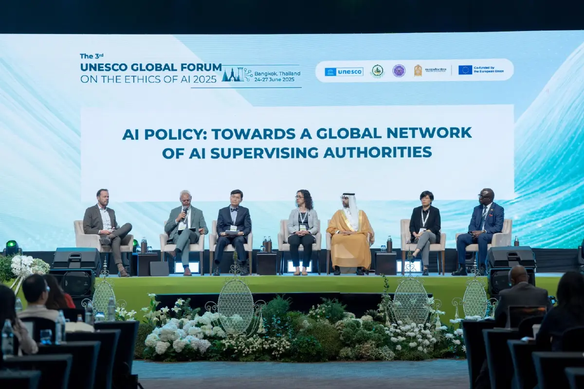 เจาะลึกเทรนด์ AI โลก บนเวที GFEAI2025 เมื่อไทยขึ้นแท่นผู้นำจริยธรรม AI แห่งภูมิภาค