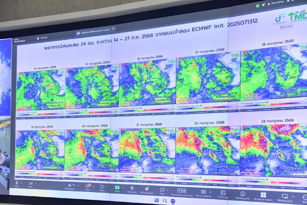 อุทกภัยคลี่คลาย ชป.ไม่วางใจจับตาฝน 24 ชม. พร้อมรับมือฝนระลอกใหม่