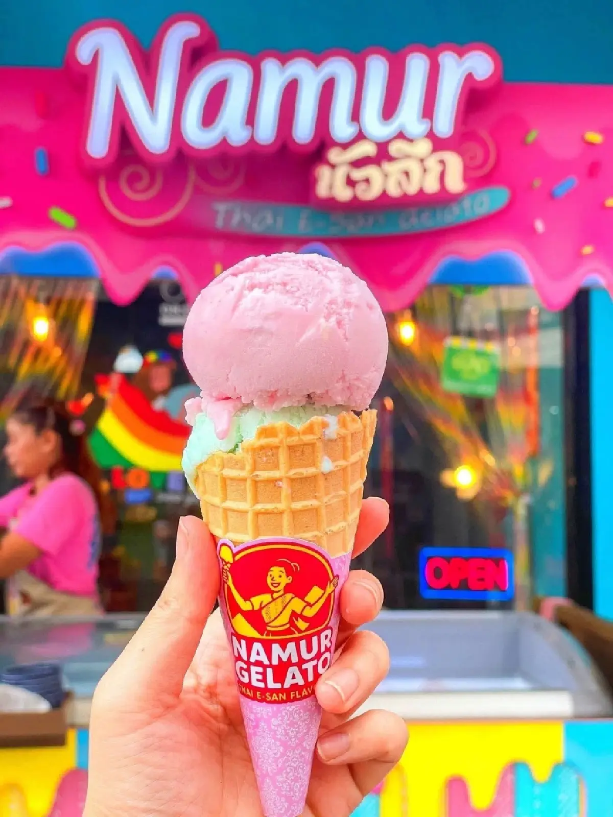 "นามัวร์ เจลาโต้" ร้อยเอ็ด ชูรส ‘ไข่ผำ-ปลาร้า’ พร้อมโกอินเตอร์