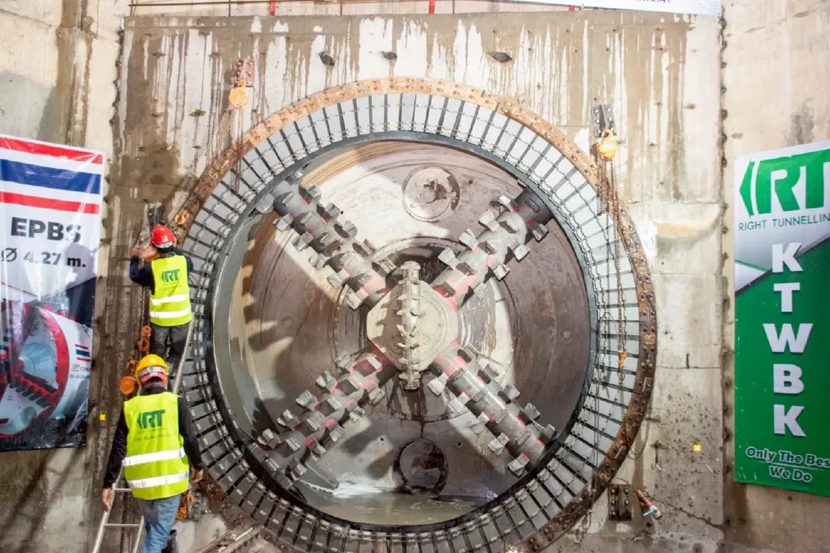 เปิดภาพอุโมงค์ยักษ์คลองทวีวัฒนา พร้อมใช้ปี 69 แก้น้ำท่วมฝั่งธน