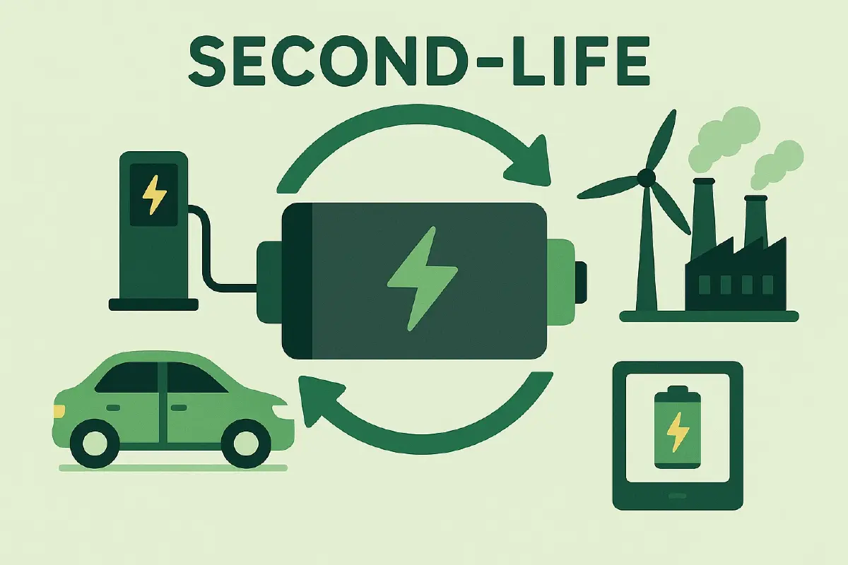 แบตเตอรี่รถยนต์ไฟฟ้าใช้แล้ว กับบทบาทใหม่ในการกักเก็บพลังงาน