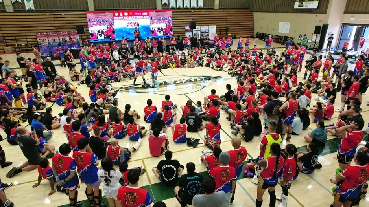 มวยไทยบูมในอเมริกา คนแห่เรียนเกือบพันคน แสนชัย ยอดแสนไกล ร่วมสอน