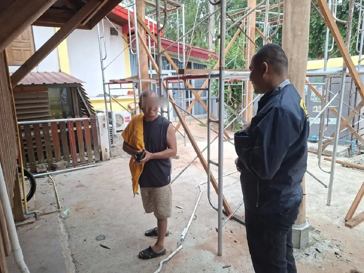 อดีตพระมหาทิวากร เจ้าอาวาสวัดใหญ่จอมปราสาท