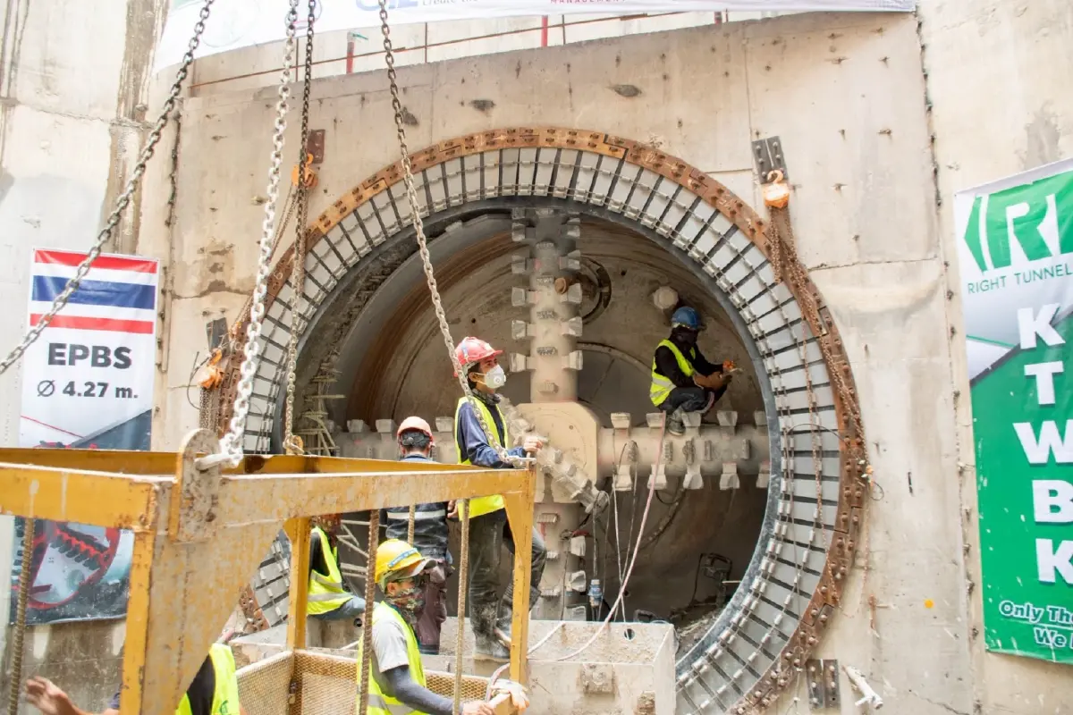 เปิดภาพอุโมงค์ยักษ์คลองทวีวัฒนา พร้อมใช้ปี 69 แก้น้ำท่วมฝั่งธน