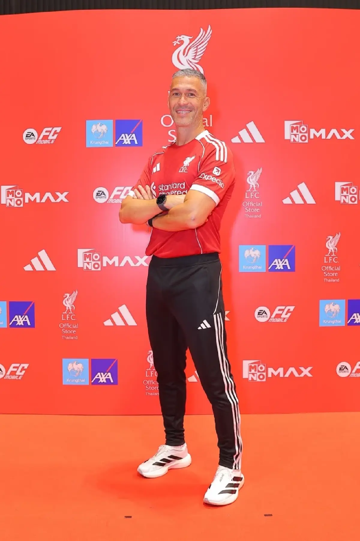 ลิเวอร์พูลเปิดตัวเสื้อใหม่ หลุยส์ การ์เซีย กระทบไหล่เดอะค็อปไทย