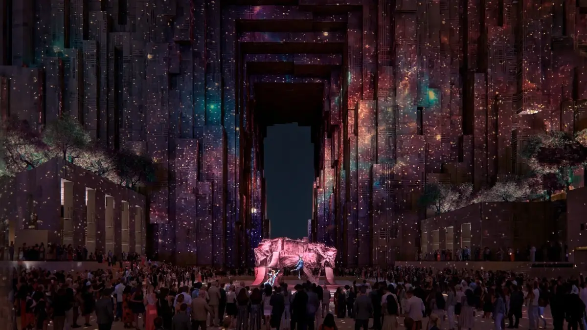 ภาพตัวอย่างของ Utamo โครงการนิยามใหม่ของศูนย์บันเทิงสุดล้ำใน NEOM ประเทศซาอุดีอาระเบีย