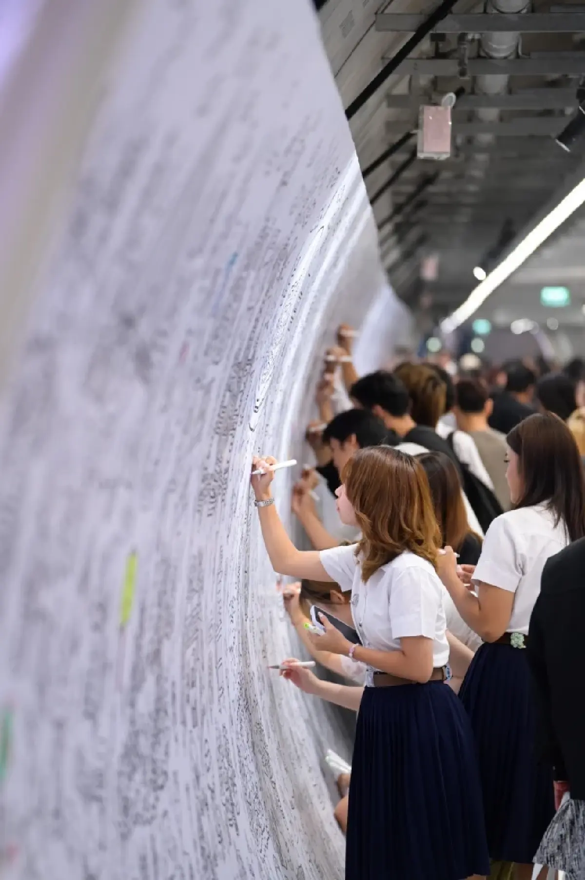 ระบาย(สี) ให้ใจสบาย เปลี่ยนอุโมงค์เมืองเป็น "พื้นที่ความรู้สึก"