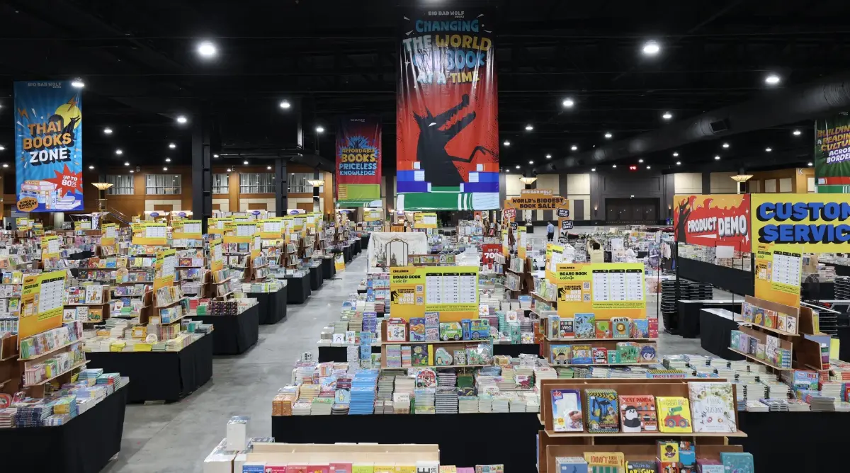 Big Bad Wolf 2025 สานฝันนักอ่านไทย ย้ำภารกิจ "หนังสือดีเข้าถึงได้"