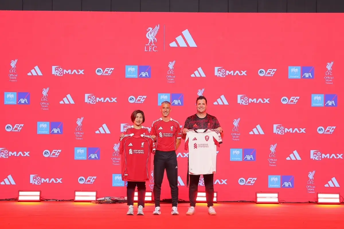 ลิเวอร์พูลเปิดตัวเสื้อใหม่ หลุยส์ การ์เซีย กระทบไหล่เดอะค็อปไทย