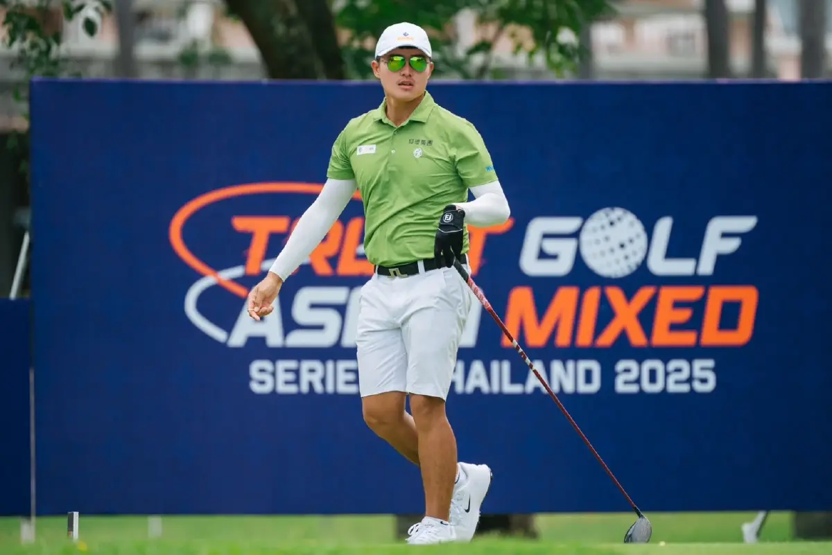 เฌอมาลย์-ธาวิท นำร่วม 3 โปรไต้หวัน รอบแรกทรัสต์กอล์ฟ สนาม 2