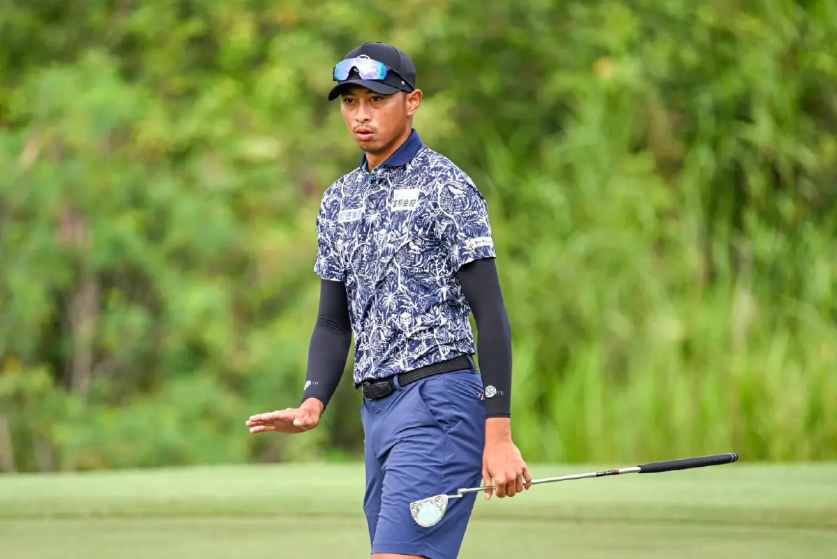 ฝนถล่มหยุดแข่งกอล์ฟ “ทรัสต์กอล์ฟ มิกซ์” หวัง เว่ย-ซวน นำ