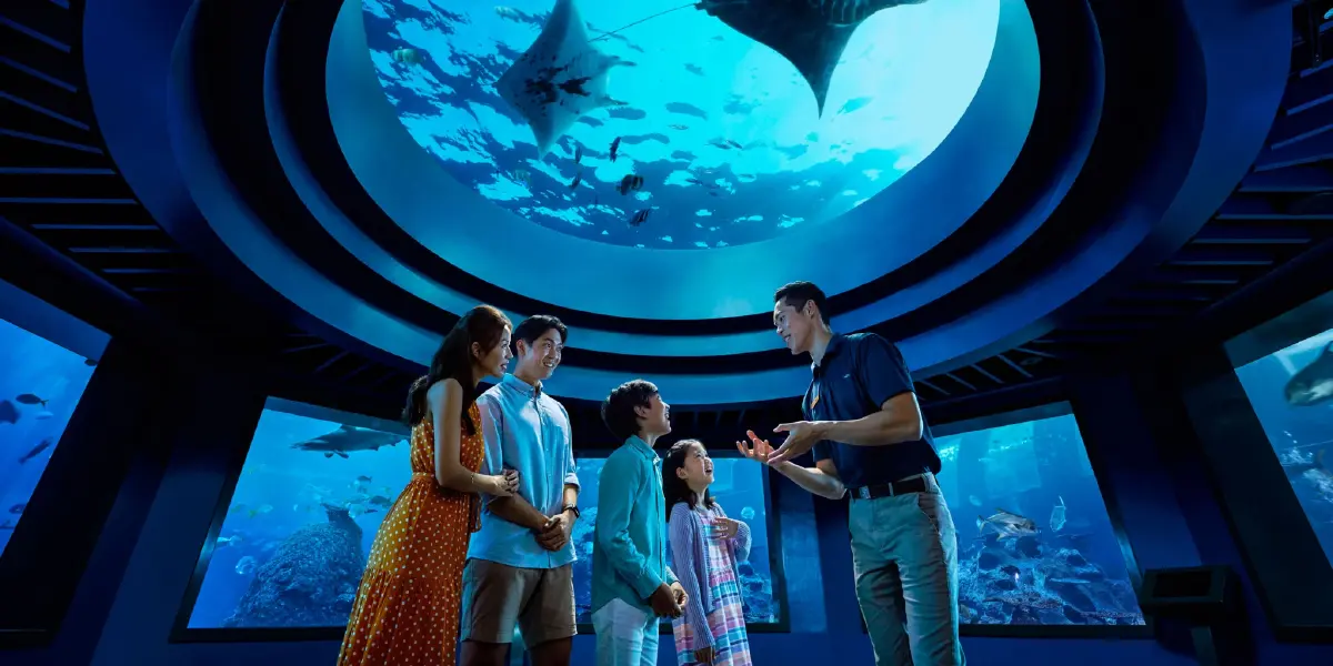 Entertainment Complex สิงคโปร์มี พิพิธภัณฑ์สัตว์น้ำที่เคยใหญ่ที่สุดในโลก!