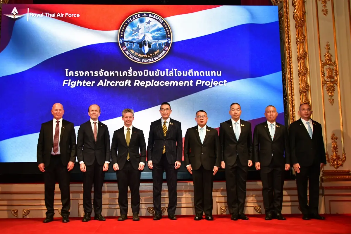 ไทยปิดดีลซื้อกริพเพน เสริม 'เขี้ยวเล็บ' ป้องกันตัว ป้องกันประเทศ