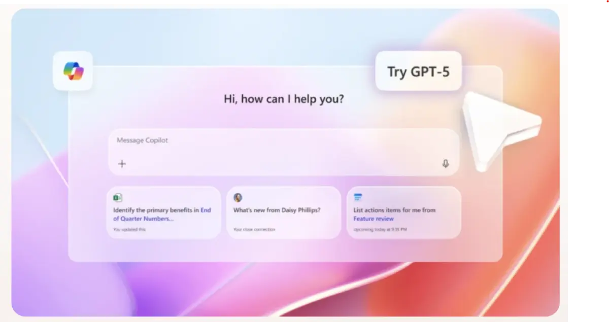 Microsoft เปิดตัว GPT-5 ใน Copilot และ Azure ใช้งานได้แล้ววันนี้