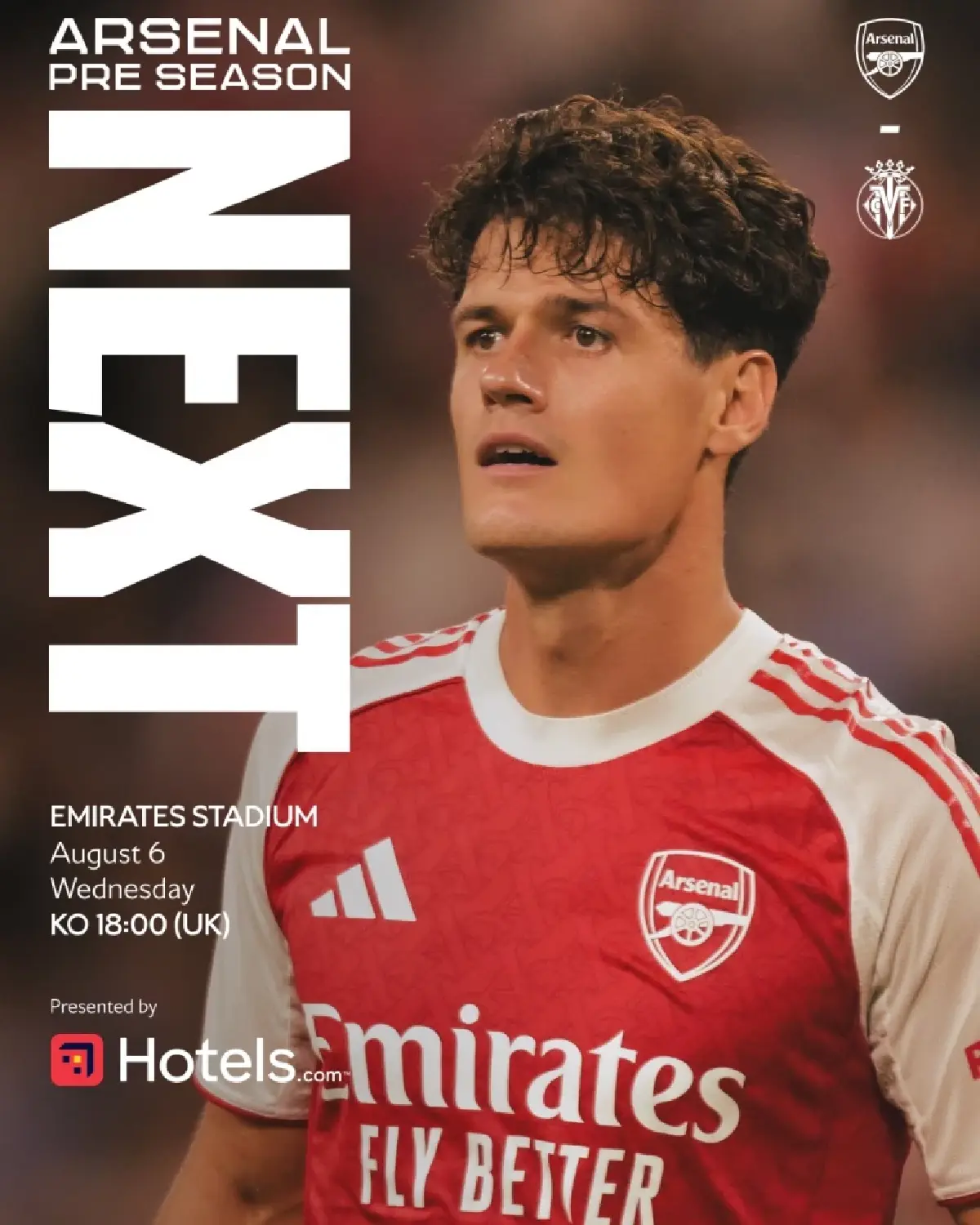 ถ่ายทอดสด อาร์เซน่อล พบ บีญาร์เรอัล ฟุตบอลอุ่นเครื่อง วันนี้