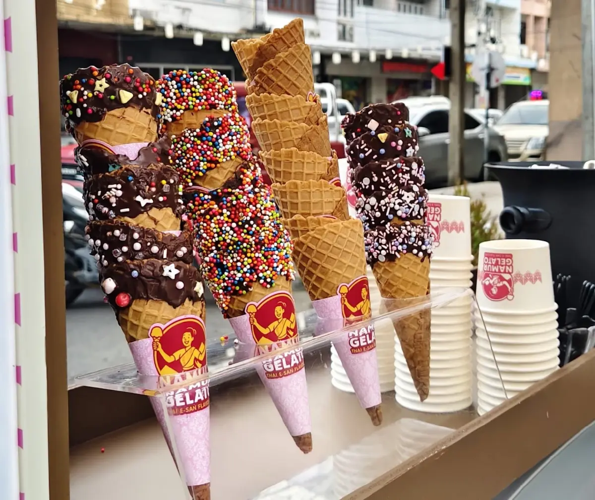 "นามัวร์ เจลาโต้" ร้อยเอ็ด ชูรส ‘ไข่ผำ-ปลาร้า’ พร้อมโกอินเตอร์