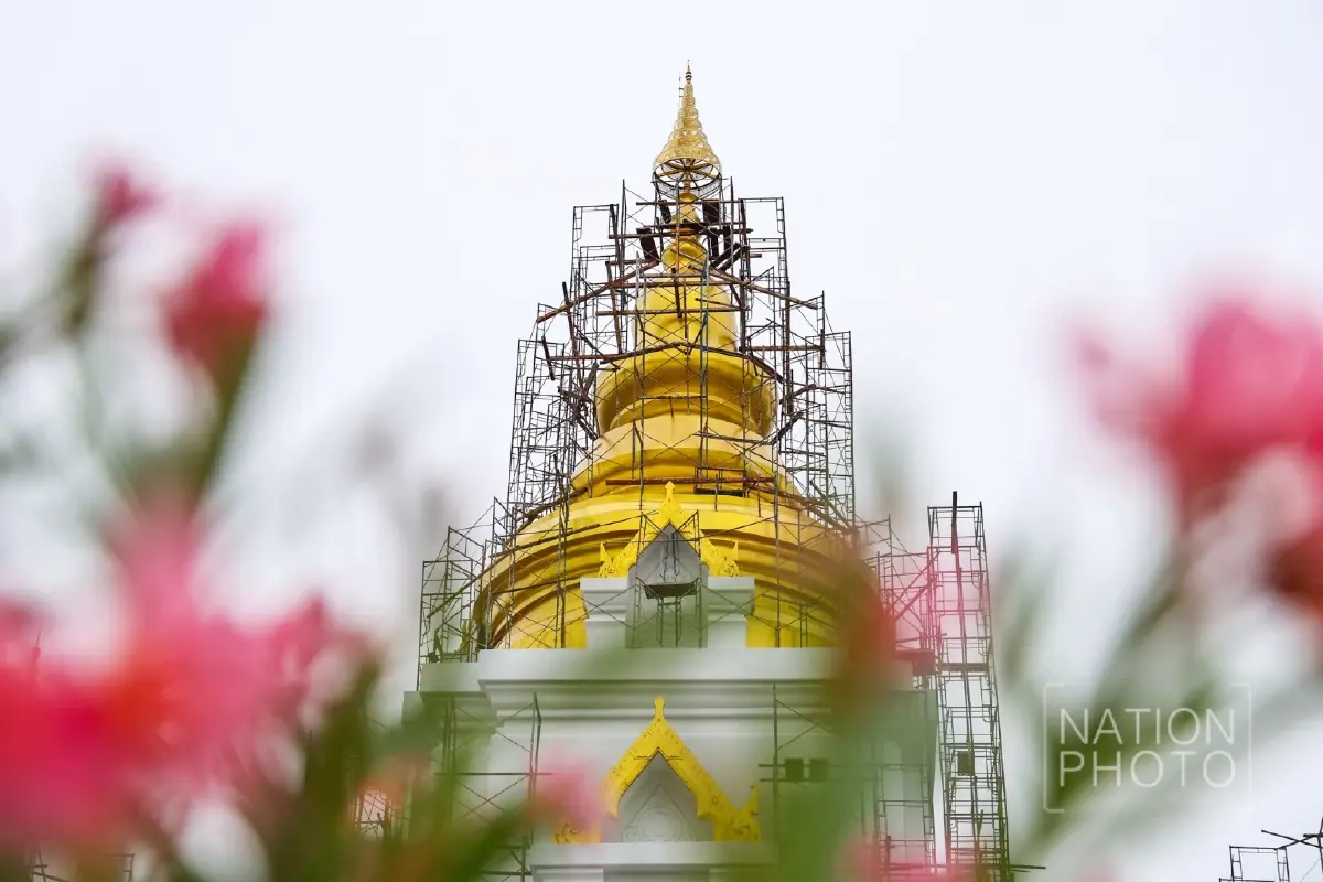 'ฉาย บุนนาค' นำทีมเนชั่น ทอดผ้าป่า สร้างสถานที่ศึกษาพระธรรมวินัย