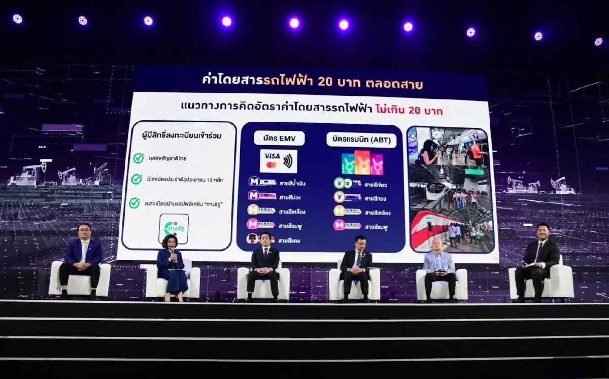 ย้ำ 25 ส.ค.นี้ เปิดลงทะเบียนรถไฟฟ้า 20 บาทตลอดสาย ผ่านแอปฯ “ทางรัฐ”