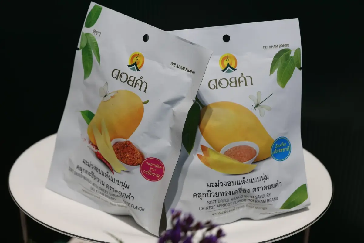 ดอยคำเปิดผลิตภัณฑ์ใหม่ 2 รสมะม่วงอบนุ่ม-น้ำลำไย หอมละมุน
