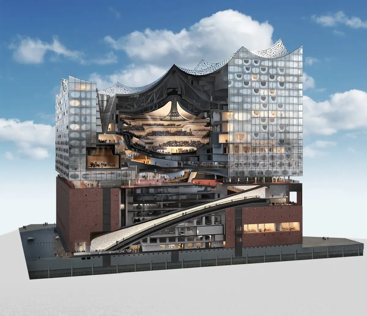 ส่องคอนเสิร์ตฮอลล์ล้ำยุค เอ็นเตอร์เทนเมนต์คอมเพล็กซ์ระดับโลก