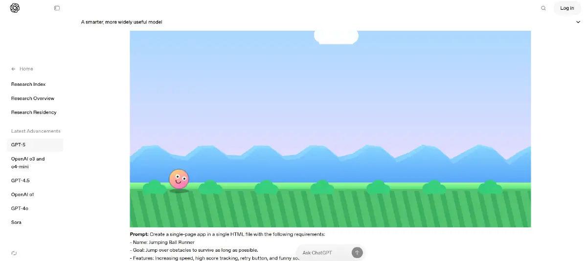 OpenAI ส่ง GPT-5 เขย่าบัลลังก์ AI ชูความฉลาดล้ำ เพิ่มลูกเล่นใหม่