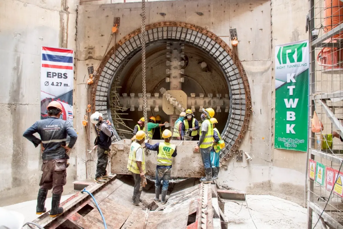 เปิดภาพอุโมงค์ยักษ์คลองทวีวัฒนา พร้อมใช้ปี 69 แก้น้ำท่วมฝั่งธน