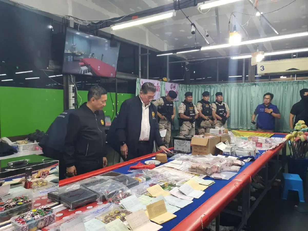 เด้งแล้ว! 5 เสือดอนเมือง เข้ากรุ ศปก.บก.น.2 เซ่นปมบ่อนใหญ่