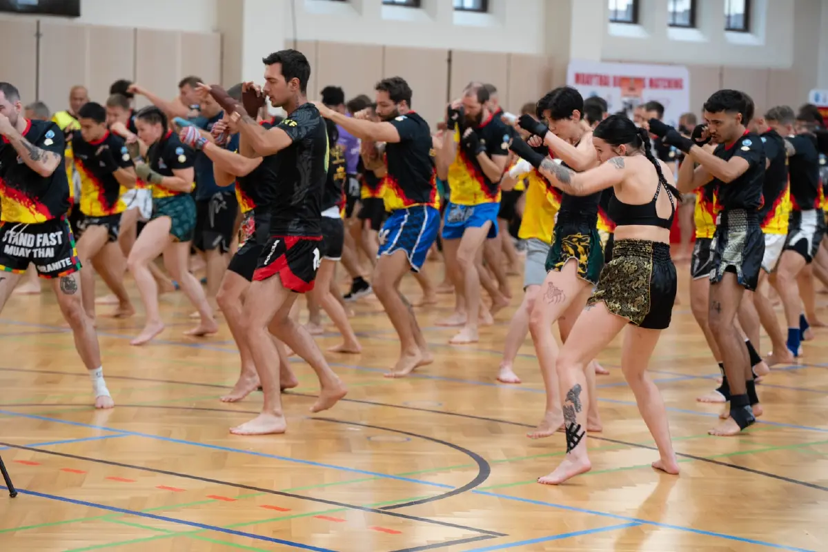 มวยไทยดังไกล! ชาวเยอรมันร่วมคลาสพิเศษคึกคักที่มิวนิก