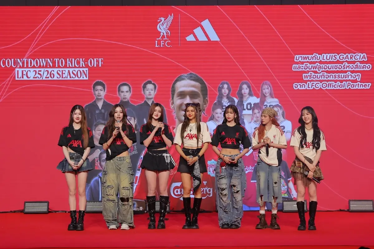 ลิเวอร์พูลเปิดตัวเสื้อใหม่ หลุยส์ การ์เซีย กระทบไหล่เดอะค็อปไทย