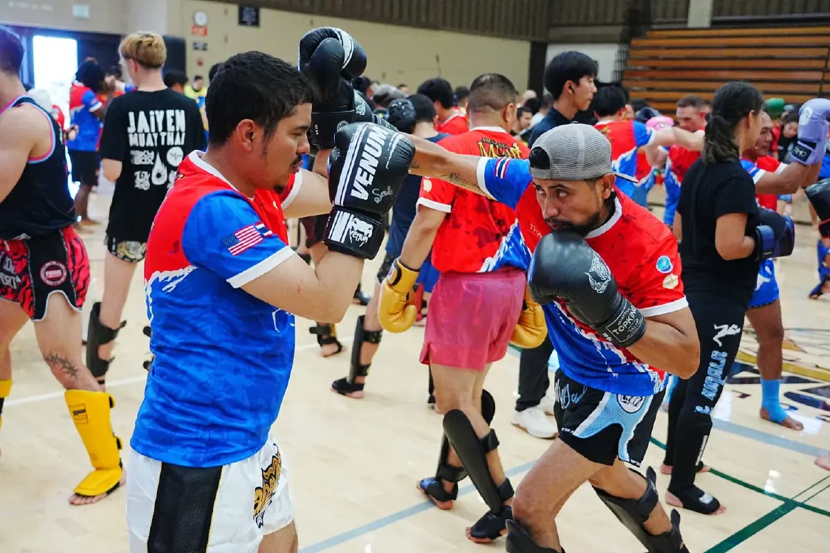 มวยไทยบูมในอเมริกา คนแห่เรียนเกือบพันคน แสนชัย ยอดแสนไกล ร่วมสอน