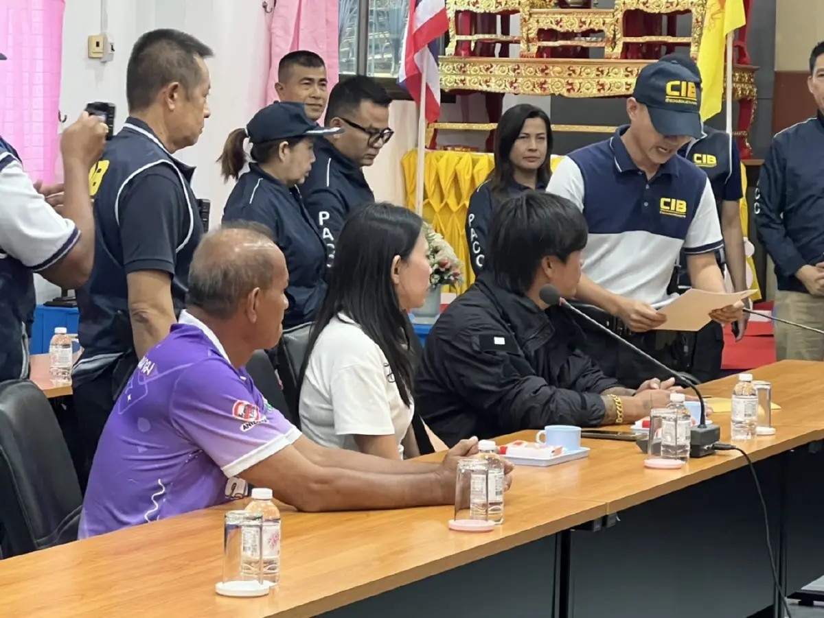 เปิดภาพ 'บิ๊กเต่า" บุกรวบ "จอนนี่ มือปราบ-ภรรยา" สร้างรีสอร์ทรุกที่ป่า